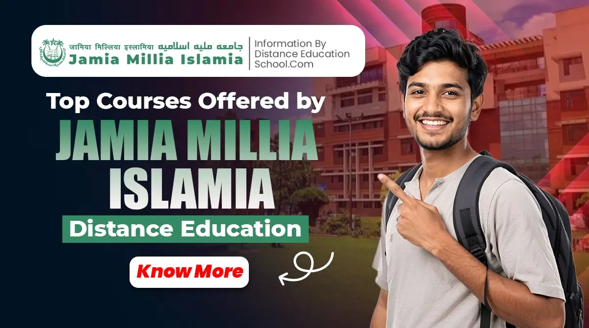 Top Jamia Millia Islamia distance courses