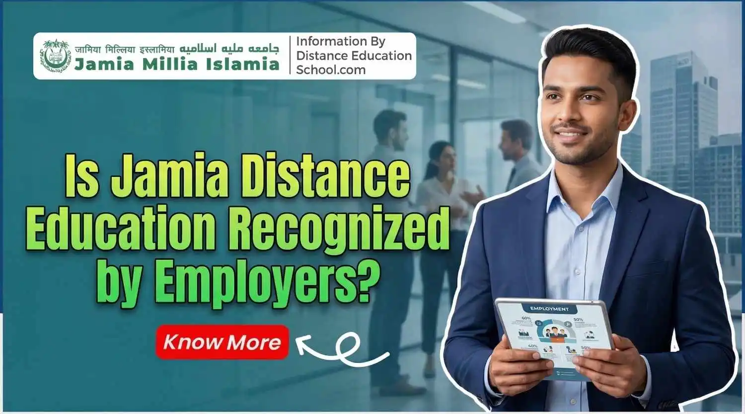 Is Jamia Distance Education Recognized by Employers?