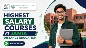 Highest Salary Courses at Jamia Distance Education