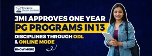 JMI Approves One-Year PG Programs in 13 Disciplines Through ODL Online Mode